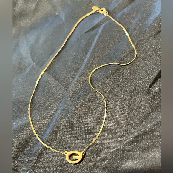 Givenchy “G” Gold Necklace - Picture 1 of 6